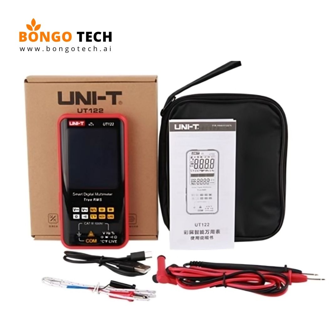 Original UNI-T UT122 Smart Digital Multimeter – Rechargeable True RMS Auto-Ranging Electrical Tester - Bangladesh(BD)